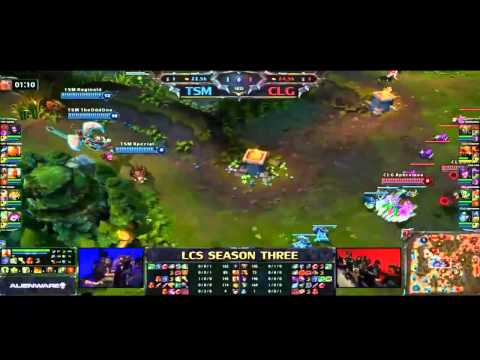 TSM vs CLG   LCS NA Season 3   2013 League of Legends LoL League championship Series