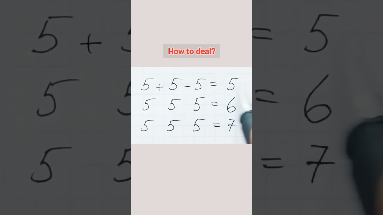 Math challenge question #math #mathpuzzle #mathhack #mathstricks #logic