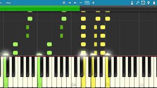 Ben Folds Five - Best Imitation of Myself - Synthesia Piano Tutorial