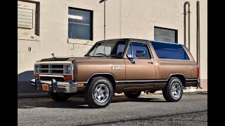 1989 DODGE RAM CHARGER 100 | MOTORVAULT