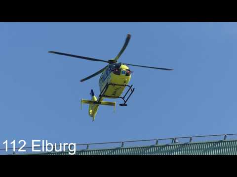 [Archief] Lifeliner 4 [PH-MMT] land en vertrekt op Isala Zwolle
