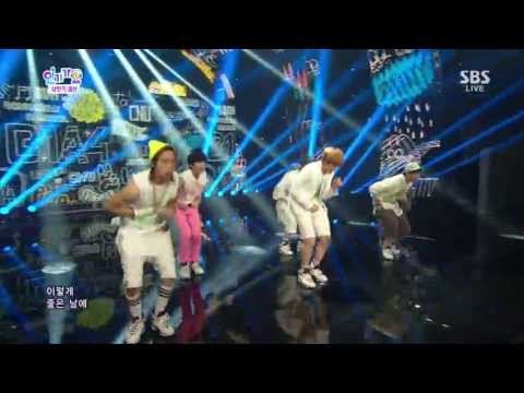 130714 인기가요 B1A4 - 이게 무슨 일이야
