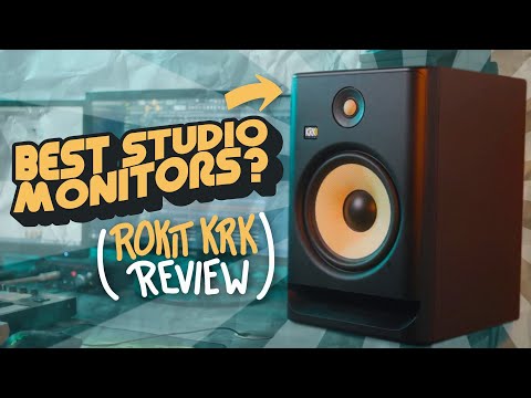 These Are the BEST Home Studio Monitors (Rokit KRK 8 Review)