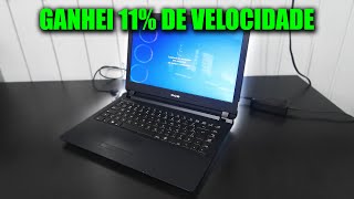 O NOTEBOOK DE 70 REAIS MAIS RÁPIDO SÓ CONFIGURANDO O WINDOWS