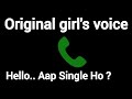Hello Aap Single Ho One Sided Girl S Call Prank Hindi Call Girlvoiceprank Originalgirlsoundhub