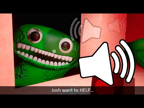 JUMBO JOSH - All SECRET Voice Lines! - Garten of Banban 2
