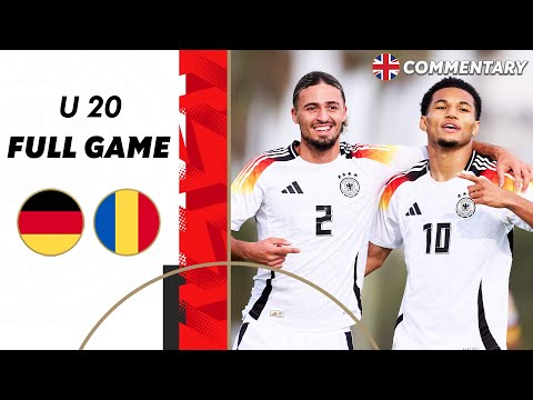 Paris Brunner First Half Hattrick! | Germany vs Romania | Full Game | Under-20 International Match