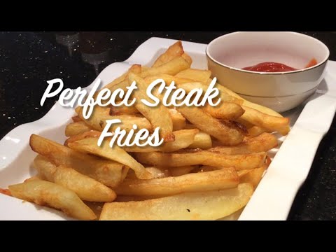 Steak Fries | Crispy French Fries Recipe | How to make Steak Fries / French Fries like restaurants