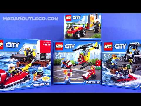 Vidéo LEGO City 60100 : Ensemble de démarrage de l'aéroport