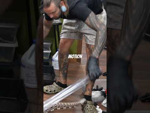 DEADLY GABOON VIPER BITES MY SHOE! 😳