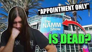 NAMM IS DEAD. Why Brands are doing APPOINTMENT ONLY Booths - With Paolo Angulo From UNIVERSAL AUDIO