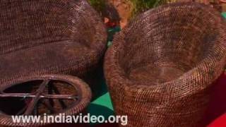 Sofa set made of Bamboo from North East India 