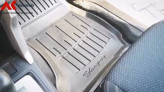 3D коврики для Subaru Ascent (WM) (2019-...) с бортиками 30 мм (Stingray). Відео 1