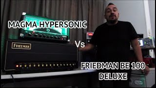 Video thumbnail for MAGMA HYPERSONIC vs FRIEDMAN BE100 DELUXE by MAGMA AMPS