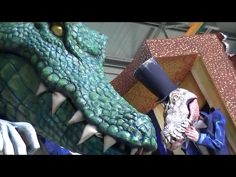 Carnevale di Viareggio 2015 - Ultima settimana di lavoro ai carri