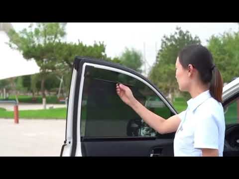 how to install the tesla model 3/Y side window tesla sunshade.