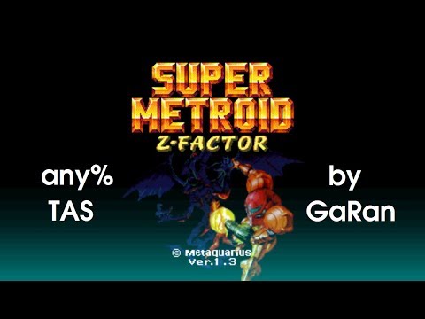 Super Metroid Z-Factor any% Tool-Assisted Speed run in 34m52s