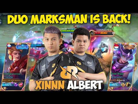 DUO MARKSMAN IS BACK !! RRQ XINNN CLAUDE X RRQ ALBERT WAN WAN !!