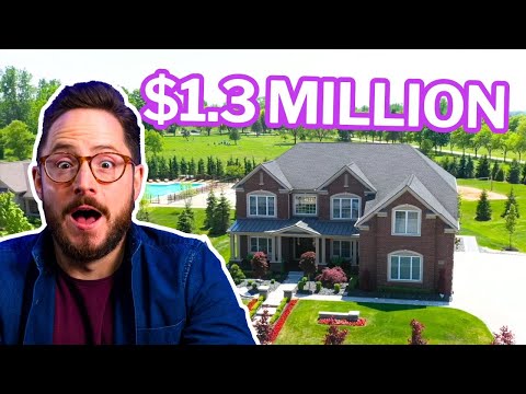 $1.3 Million House Tour in Canton Michigan | Living in Michigan