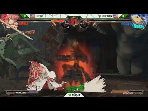 NEC16 - GGXRD - Winners Final - LostSoul (Elphelt) vs FF Elvenshadow (Faust)