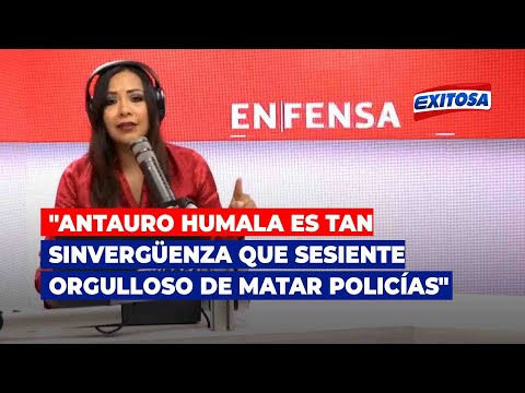 🔴🔵García sobre Antauro Humala: "Es tan sinvergüenza que se siente orgulloso de matar policías"