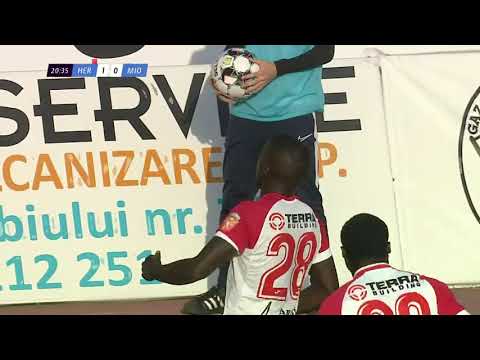 GOOOL! Hermannstadt - Mioveni 1-0. Yazalde deschide scorul