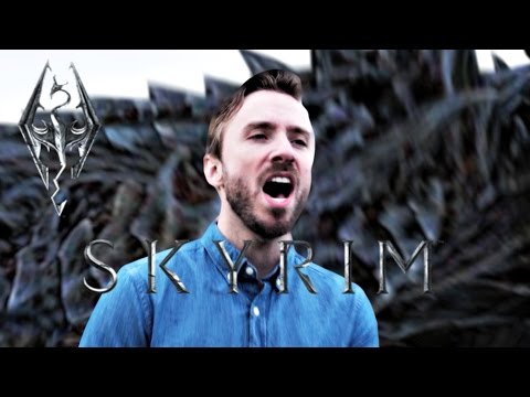 Skyrim: The Dragonborn Comes - Peter Hollens feat. Dragon