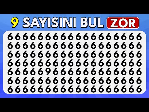 Farklı Olanı Bul - Sayılar ve Harfler Sürümü! 🔢🔠 | Kolay, Orta, Zor  | Bilgi Arısı