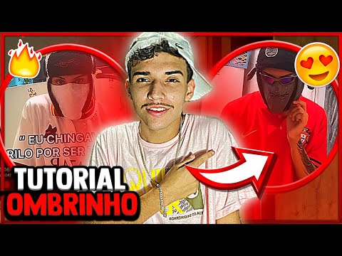 TUTORIAL DO OMBRINHO DO DJ ARANA!🔥SUPER FÁCIL DE APRENDER!😱
