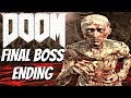 DOOM 4 (2016) - Final Boss & Full Ending (Spider Mastermind Boss)