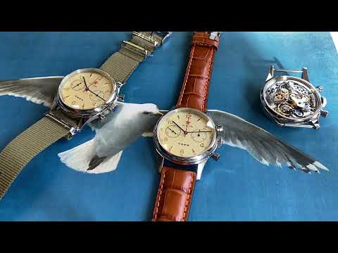 New Seagull 1963 Chronograph 40mm, Sapphire