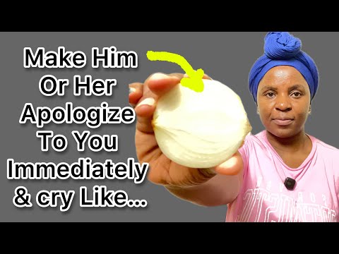 Make someone Cry Like Child and Ask For Forgiveness after This 