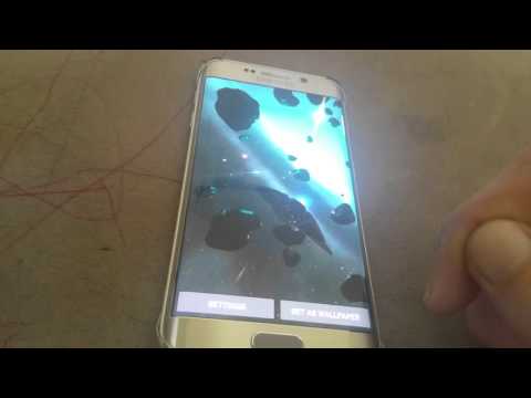 Alien Galaxy 3D Live Wallpaper Video