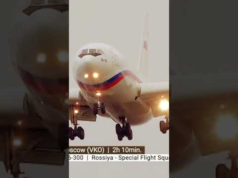 Landings From Runways Russian Federal Security Service Aircraft Flight RSD  994 (VKO)Moscow 2h15 Min