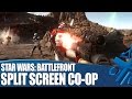 Star Wars: Battlefront - PS4 split screen gameplay