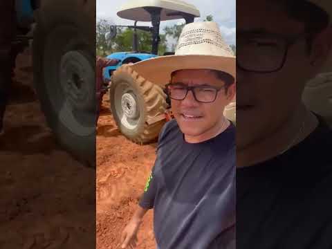 Plantio de milho para silagem na região de Marzagão. Mais um cliente AgroFASA plantando milho Shull