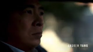 אנדרו יאנג משתמש בטסלה לסרטון בחירות