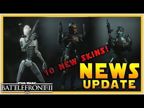 NEWS UPDATE: 10 New Reinforcement Skins, Hero Changes, Update Thursday & More - Battlefront 2