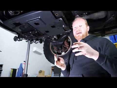 Skid plate install on 4th Gen Toyota 4 Runner SR5
