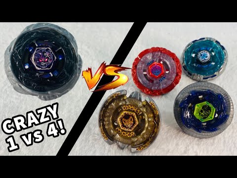 Beyblade Diablo Nemesis X:D vs His Henchmen! (INSANE METAL FIGHT!)