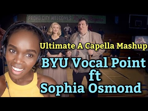 Ultimate A Cappella Mashup: 25 Hits, 25 Years | BYU Vocal Point ft. Sophia Osmond  | REACTION