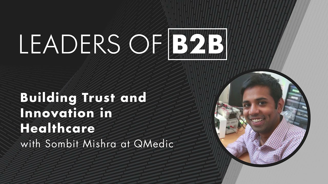 Building Trust and Innovation in Healthcare with Sombit Mishra of ...