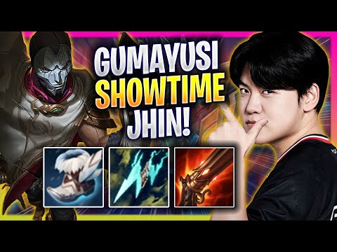 GUMAYUSI SHOWTIME WITH JHIN! - T1 Gumayusi Plays Jhin ADC vs Ezreal! | Season 2025
