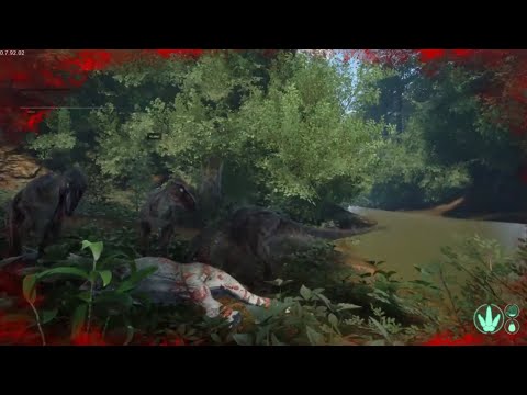 The Isle - Utah gameplay || Best pack hunting moments compilation ||