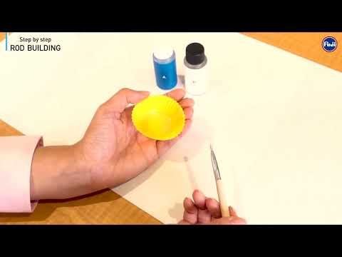 【A Rod Building Guide for Everyone】Step6 How to do guide coating [Step by step RODBUILDING]