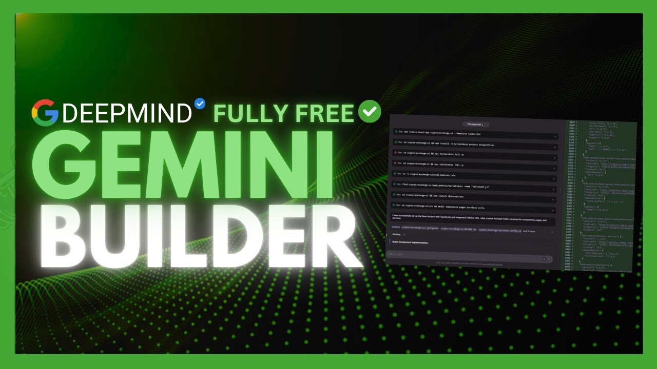 Gemini Builder: NEW Powerful Autonomous AI Coding Agent Can Build & Design ANYTHING & IS FULLY FREE!