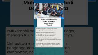 Download lagu Students Protest Bogor Mayor, Present 7 Demands and Threaten Larger Actions mp3