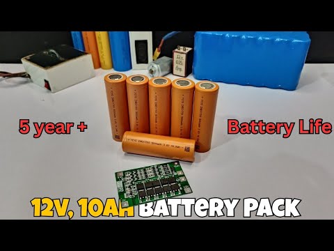 How to make a 12v Power full Battery at home