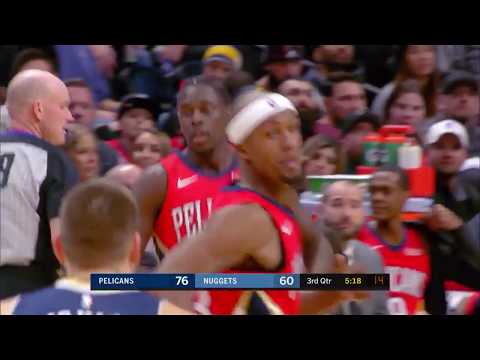 Jrue Holiday with 25 points vs. Denver Nuggets - 12/13/17