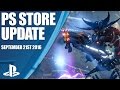 PlayStation Store Highlights - 21st September 2016